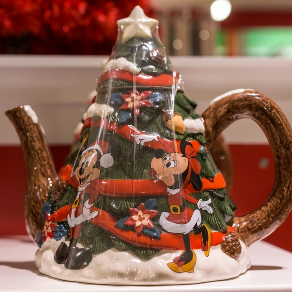 Disney Other - WOW! RARE DISNEY PARKS CERAMIC TEA POT